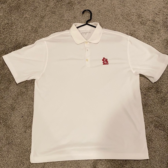 St Louis Cardinals Nike Polo, Size Large - Picture 1 of 5
